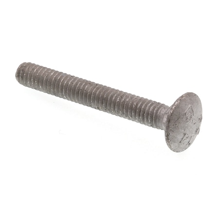 Carriage Bolts 1/4in-20 X 2in A307 Grade A Hot Dip Galv Steel 100PK